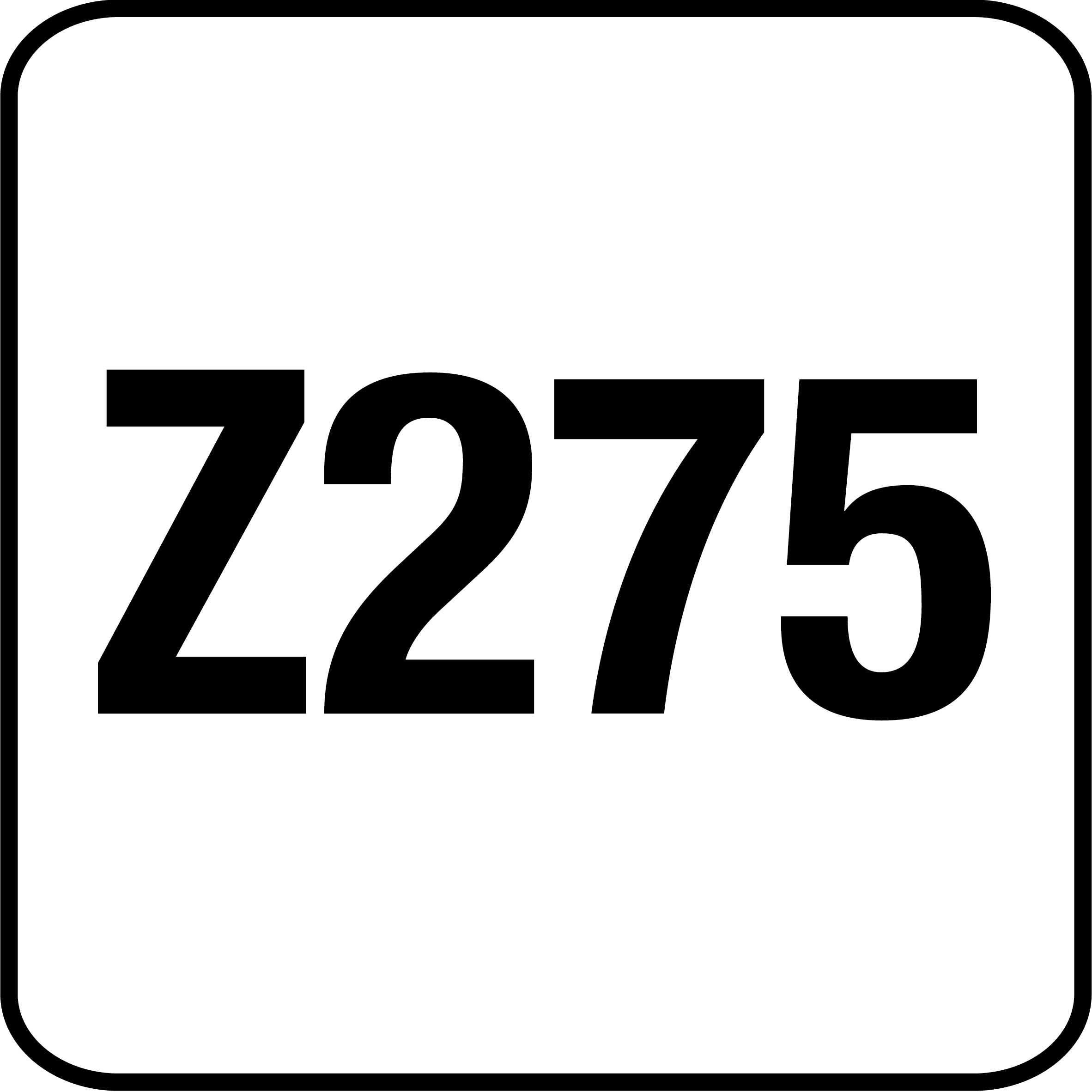 Gegalvaniseerd staal Z275