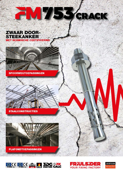 FM-753 CRACK Zwaar doorsteekanker